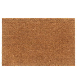 Tapis de porte naturel 65x100 cm fibre de coco touffeté