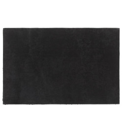 Tapis de porte noir 65x100 cm fibre de coco touffeté