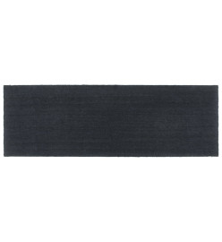 Tapis de porte gris foncé 100x300 cm fibre de coco touffeté