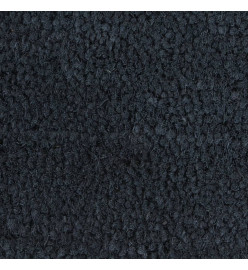 Tapis de porte gris foncé 100x300 cm fibre de coco touffeté