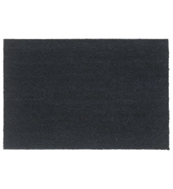 Tapis de porte gris foncé 60x90 cm fibre de coco touffeté