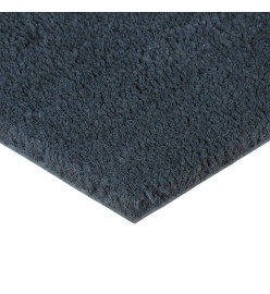 Tapis de porte gris foncé 60x90 cm fibre de coco touffeté