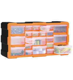 Organisateur multi-tiroirs avec 22 tiroirs 49x16x25,5 cm