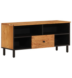 Meuble TV 100x33x46 cm bois d'acacia solide