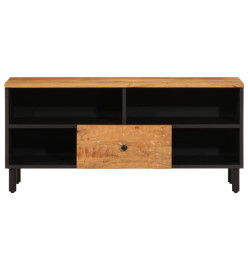 Meuble TV 100x33x46 cm bois d'acacia solide