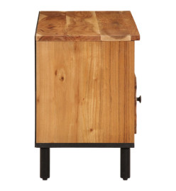 Meuble TV 100x33x46 cm bois d'acacia solide