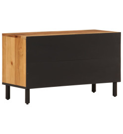 Meuble TV 80x33x46 cm bois d'acacia massif