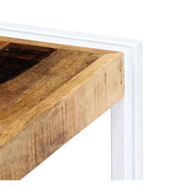 Meuble TV 90 x 30 x 40 cm Bois massif de manguier