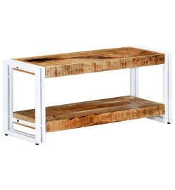 Meuble TV 90 x 30 x 40 cm Bois massif de manguier