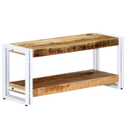 Meuble TV 90 x 30 x 40 cm Bois massif de manguier