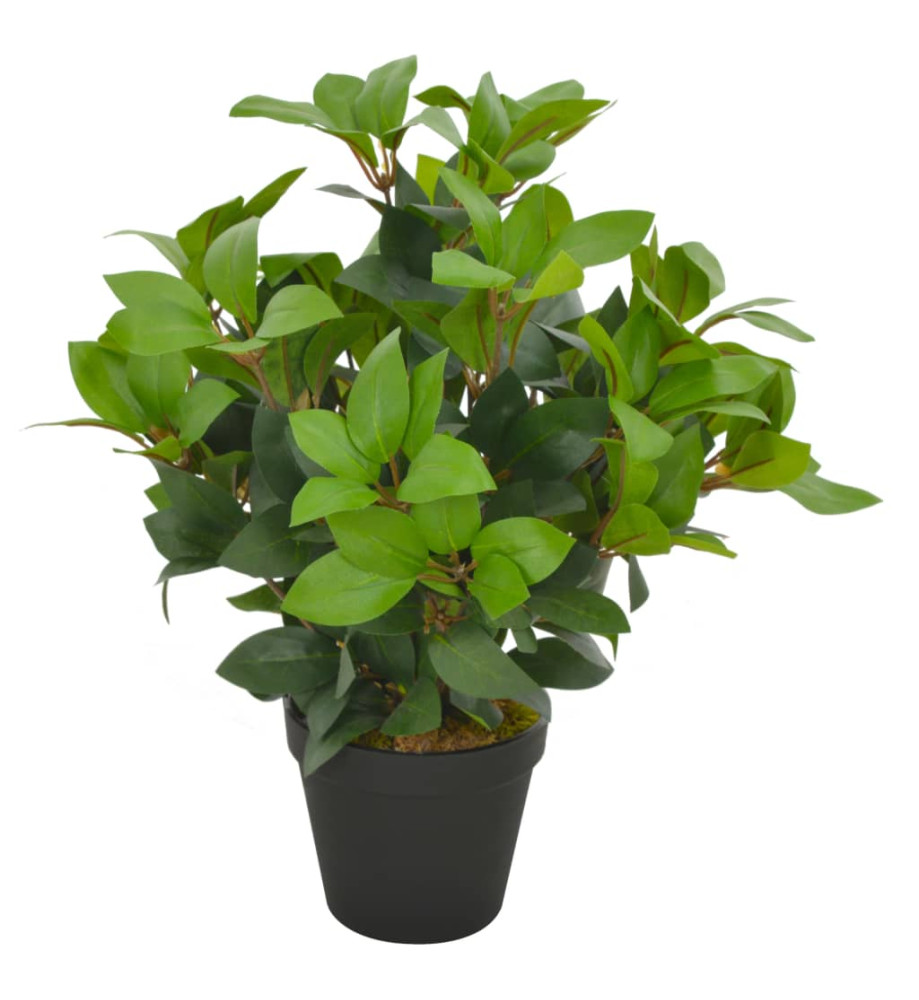 Plante artificielle avec pot Laurier Vert 40 cm