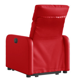 Fauteuil inclinable Rouge Similicuir