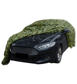 Filet de camouflage avec sac de rangement 2x5 m Vert