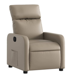 Fauteuil inclinable Cappuccino Similicuir