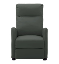 Fauteuil de massage électrique Gris Similicuir