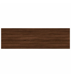 Étagères murales 4pcs chêne marron 100x30x1,5cm bois ingénierie