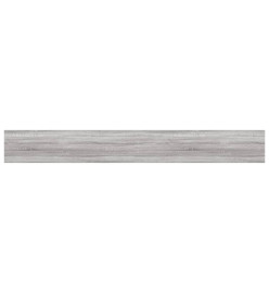 Étagères murales 4 pcs sonoma gris 80x10x1,5 cm bois ingénierie