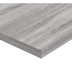 Étagères murales 4 pcs sonoma gris 80x30x1,5 cm bois ingénierie