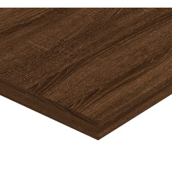 Étagères murales 4 pcs chêne marron 60x30x1,5cm bois ingénierie