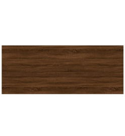 Étagères murales 4pcs chêne marron 100x40x1,5cm bois ingénierie