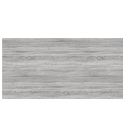 Étagères murales 4 pcs sonoma gris 100x50x1,5cm bois ingénierie