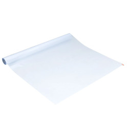 Film pour fenêtre statique dépoli gris transparent 90x500cm PVC