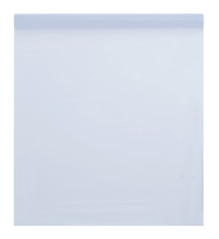 Film de fenêtre statique dépoli blanc transparent 45x2000cm PVC