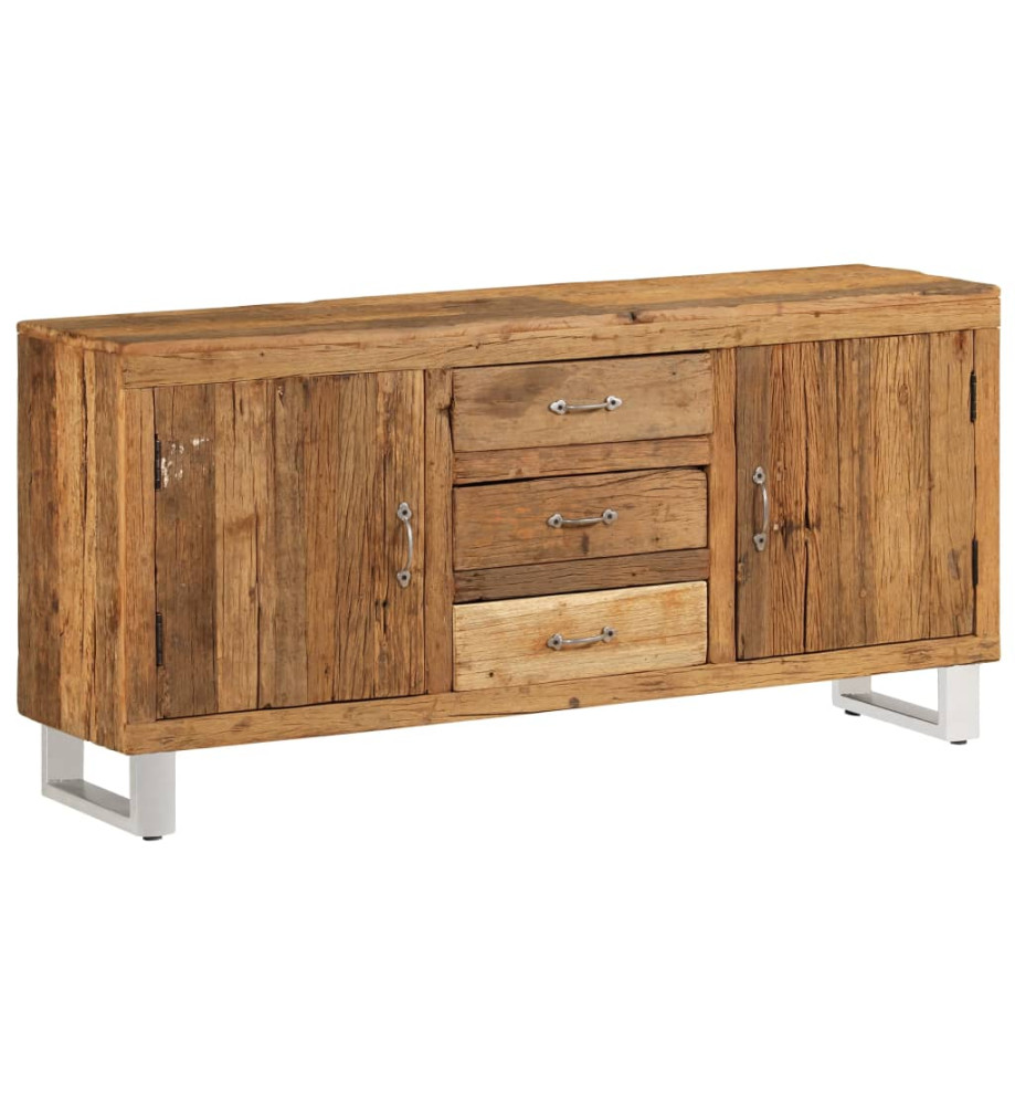 Buffet Bois de récupération solide 160 x 40 x 76 cm