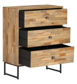 Ensemble de buffet 2 pcs Bois de teck recyclé