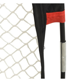 Filet d'entraînement de golf Noir 300x150x210 cm Polyester