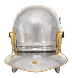 Casque de soldat romain antique pour GN Argenté Acier