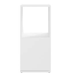 Armoire rotative Blanc 34,5x34,5x75,5 cm Aggloméré