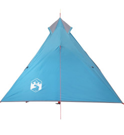 Tente de camping 1 personne bleu 255x153x130 cm taffetas 185T