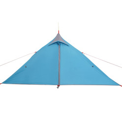 Tente de camping 1 personne bleu 255x153x130 cm taffetas 185T