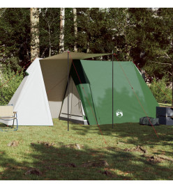 Tente de camping 3 personnes vert 465x220x170 cm taffetas 185T