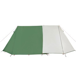 Tente de camping 3 personnes vert 465x220x170 cm taffetas 185T