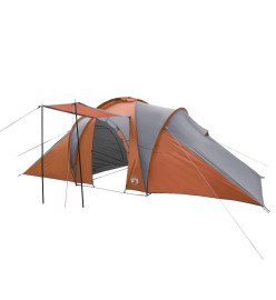 Tente de camping 6 personnes 576x238x193 cm taffetas 185T