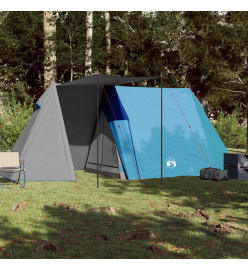 Tente de camping 3 personnes bleu 465x220x170 cm taffetas 185T