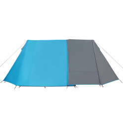 Tente de camping 3 personnes bleu 465x220x170 cm taffetas 185T