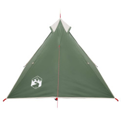 Tente de camping 1 personne vert 255x153x130 cm taffetas 185T