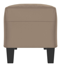 Banc Taupe 100x35x41 cm Tissu microfibre