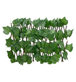  Treillis de feuille de vigne artificiel extensible 5 pcs