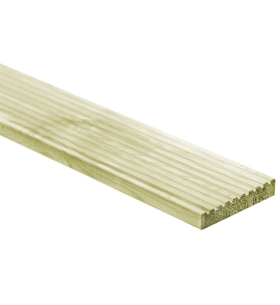 Lames de terrasse 8 pcs 1,16 m² 1 m Bois de pin imprégné