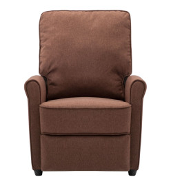 Fauteuil de massage Marron Tissu