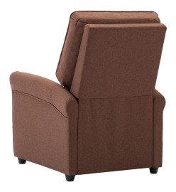 Fauteuil de massage Marron Tissu