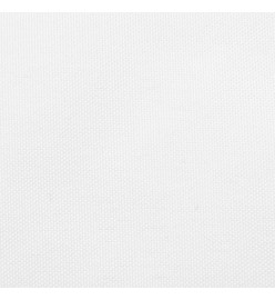 Voile de parasol tissu oxford rectangulaire 2x2,5 m blanc