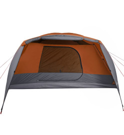 Tente de camping 6 personnes 412x370x190 cm taffetas 190T