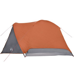 Tente de camping 6 personnes 412x370x190 cm taffetas 190T