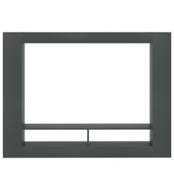 Meuble TV Gris 152x22x113 cm Aggloméré