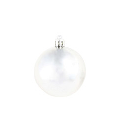 Ensemble de boules de Noël 100 pcs 3/4/6 cm Argenté